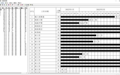 別再手繪橫道圖了！快試一試新出的橫道圖軟件，精準(zhǔn)把控施工進(jìn)度