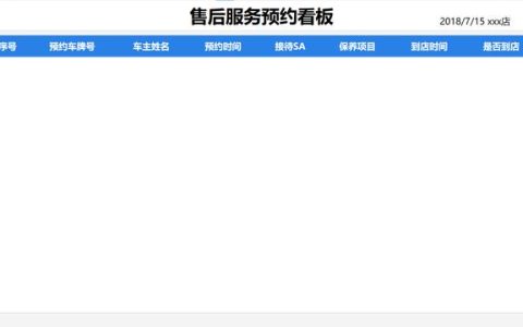 汽車4S店車輛預(yù)約保養(yǎng)系統(tǒng)（4s店保養(yǎng)網(wǎng)上預(yù)約平臺(tái)）