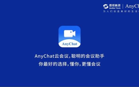 AnyChat云會議：讓溝通協(xié)作更智能、更高效、更便捷（Anychat云會議）